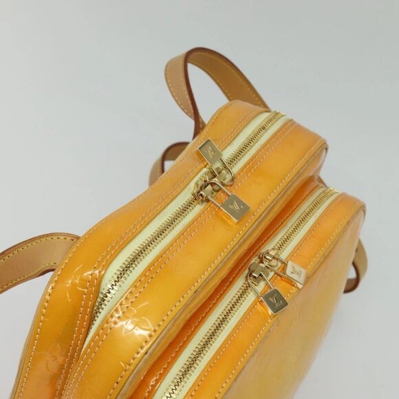 LOUIS VUITTON Monogram Vernis Marley Backpack Yellow - Picture 6 of 16